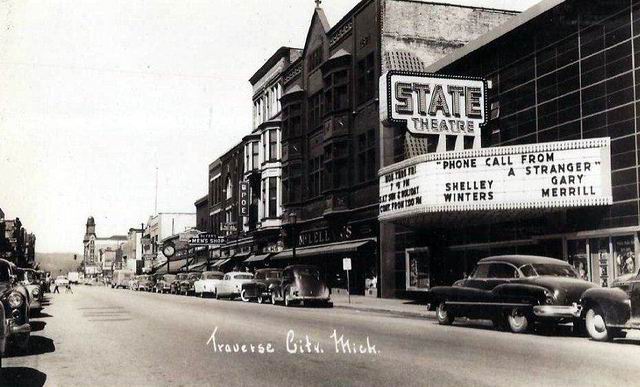 State Theatre - 1952 Post Card From Paul (newer photo)